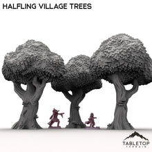 Halfling Village Trees