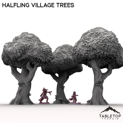 Halfling Village Trees