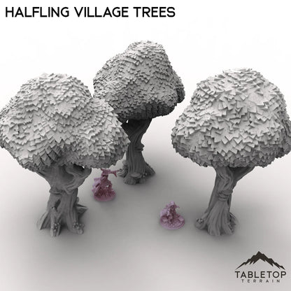 Halfling Village Trees