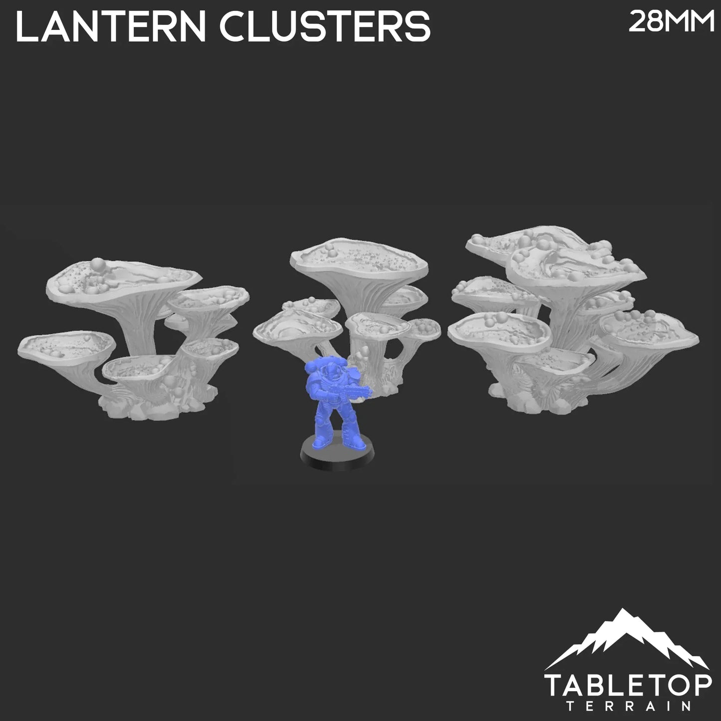 Lantern Clusters - Fantasy Scatter Terrain / Trees