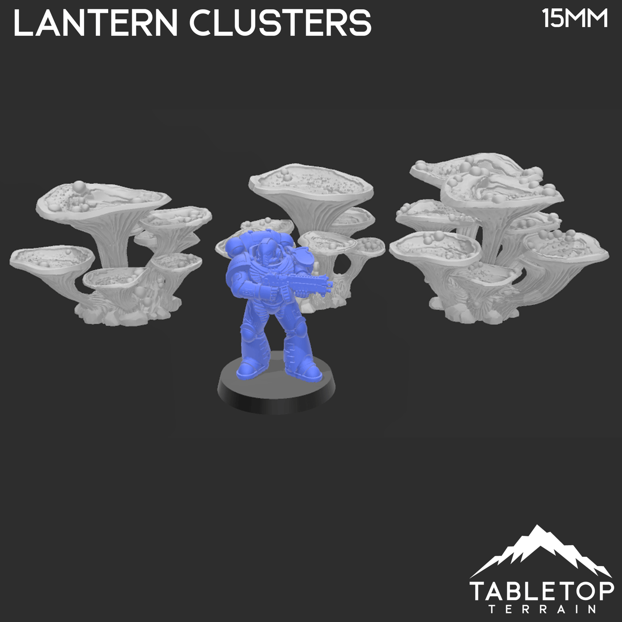 Lantern Clusters - Fantasy Scatter Terrain / Trees