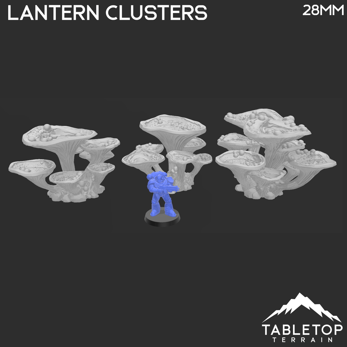 Lantern Clusters - Fantasy Scatter Terrain / Trees