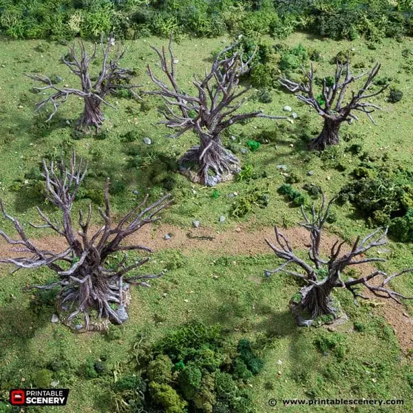 Oak Trees - Country & King - Fantasy Historical Trees
