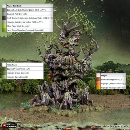 Plague Tree - The Gloaming Swamp