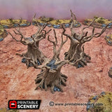 Twisted Trees - Scatter Terrain Trees