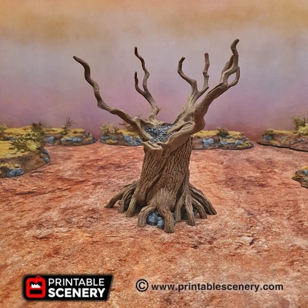 Twisted Trees - Scatter Terrain Trees