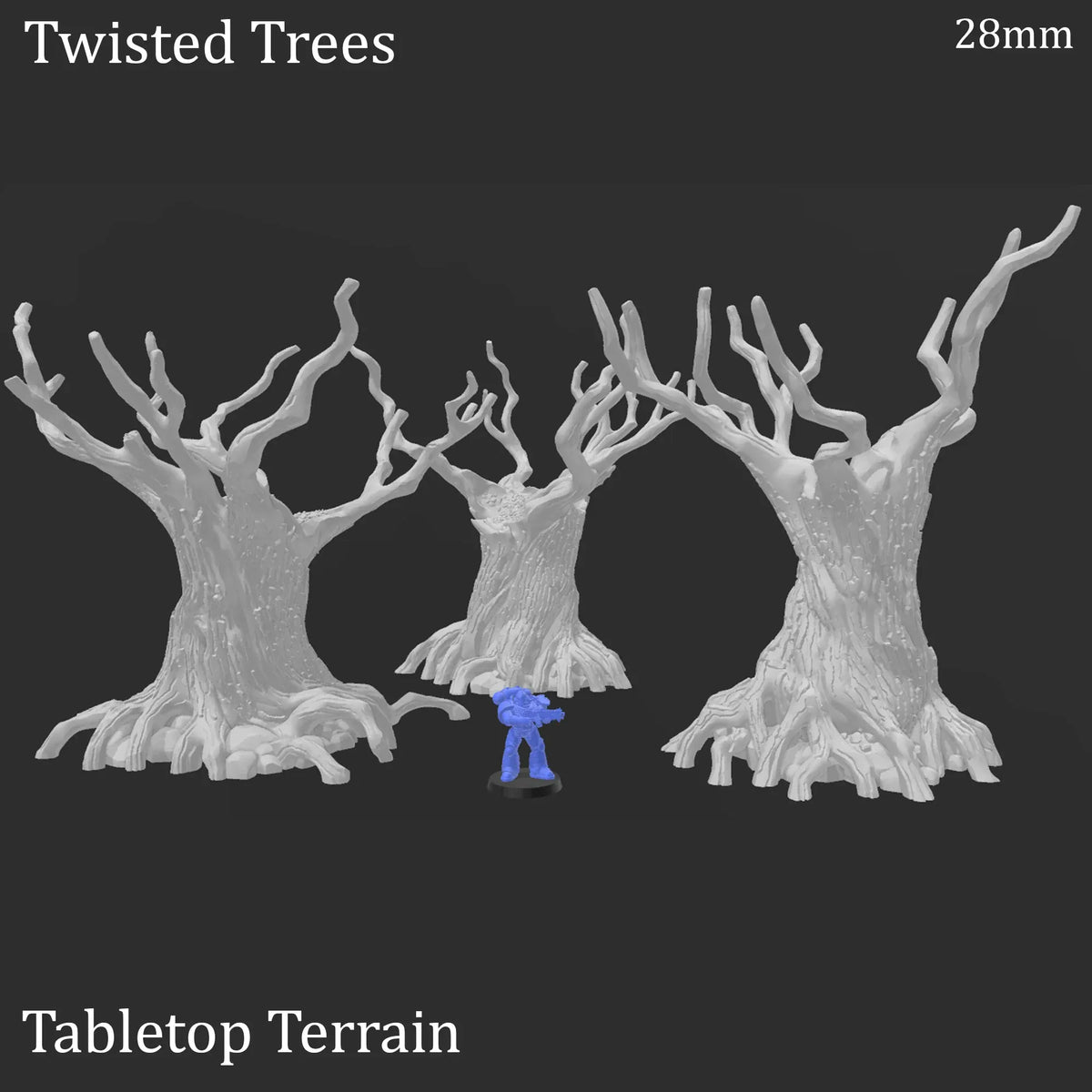 Twisted Trees - Scatter Terrain Trees
