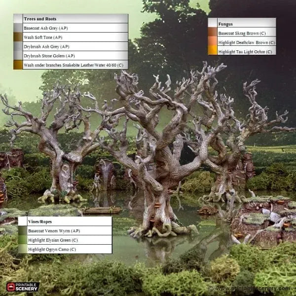 Wildwood Trees - The Gloaming Swamp