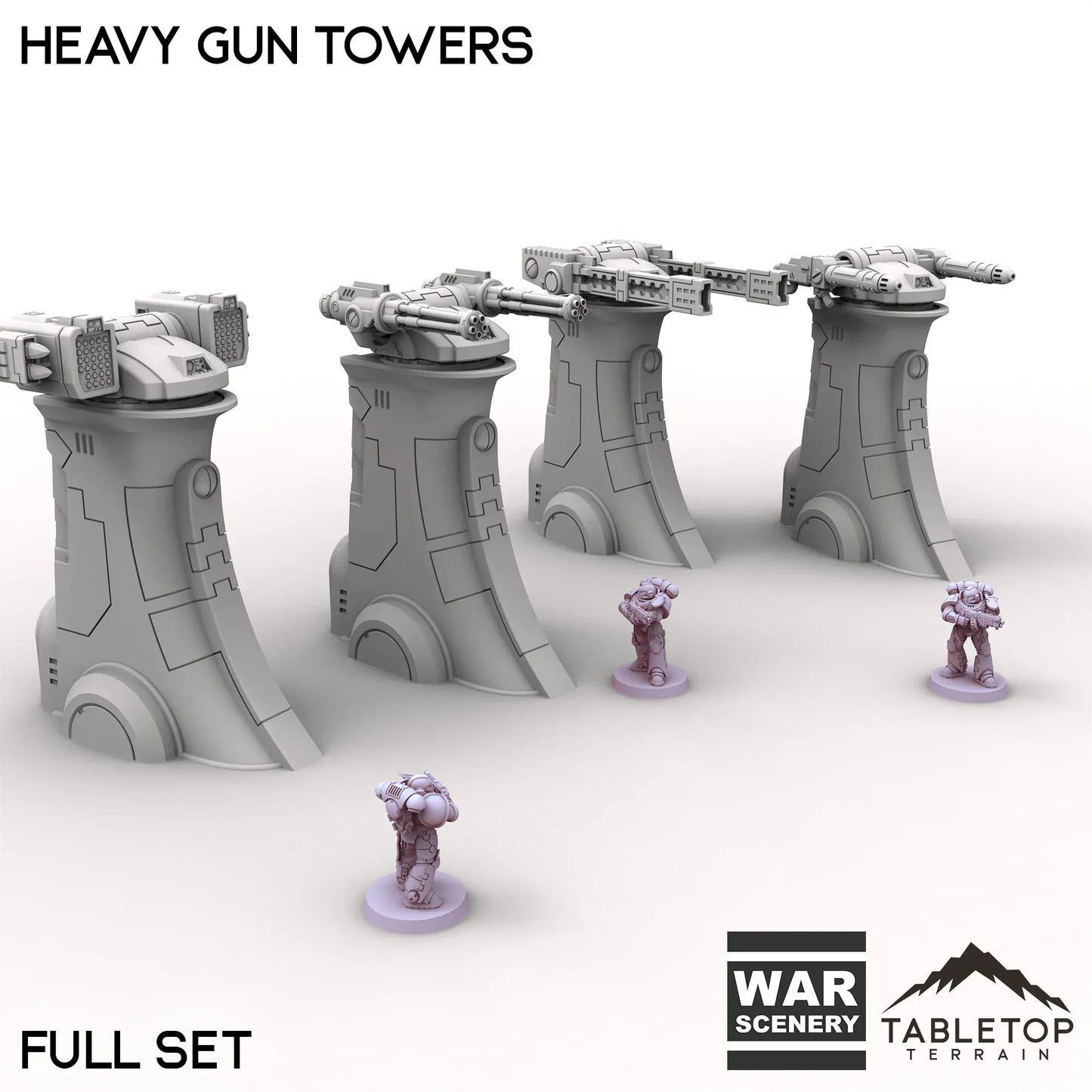 Heavy Gun Towers