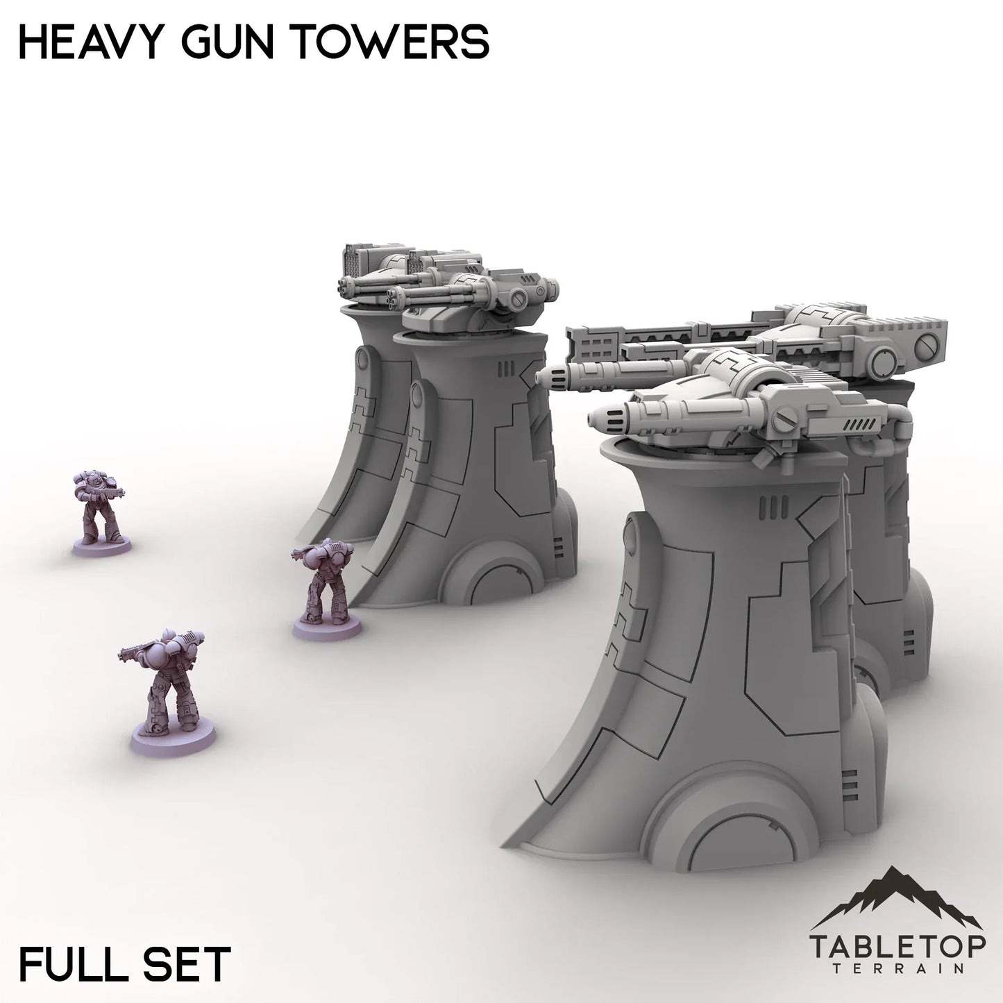 Heavy Gun Towers