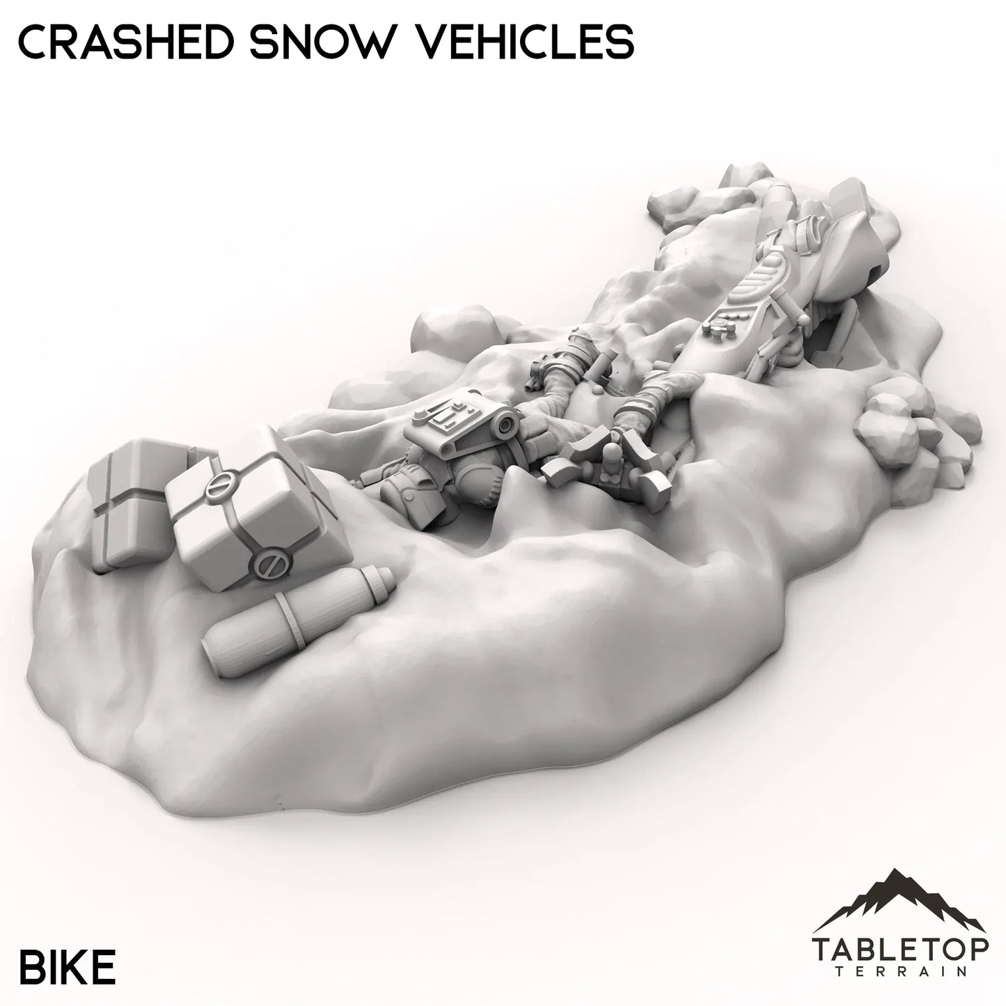 Crashed Snow Vehicles