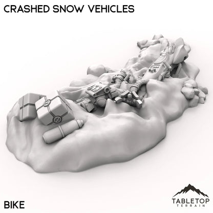 Crashed Snow Vehicles