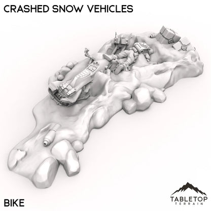 Crashed Snow Vehicles