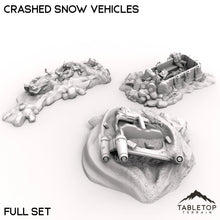 Crashed Snow Vehicles
