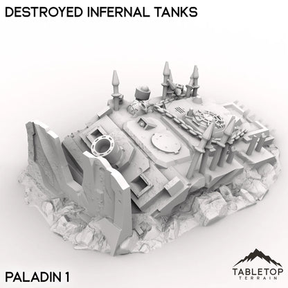 Destroyed Infernal Tanks