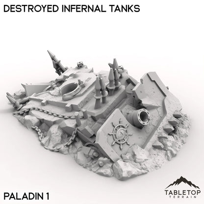 Destroyed Infernal Tanks