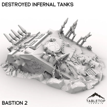 Destroyed Infernal Tanks
