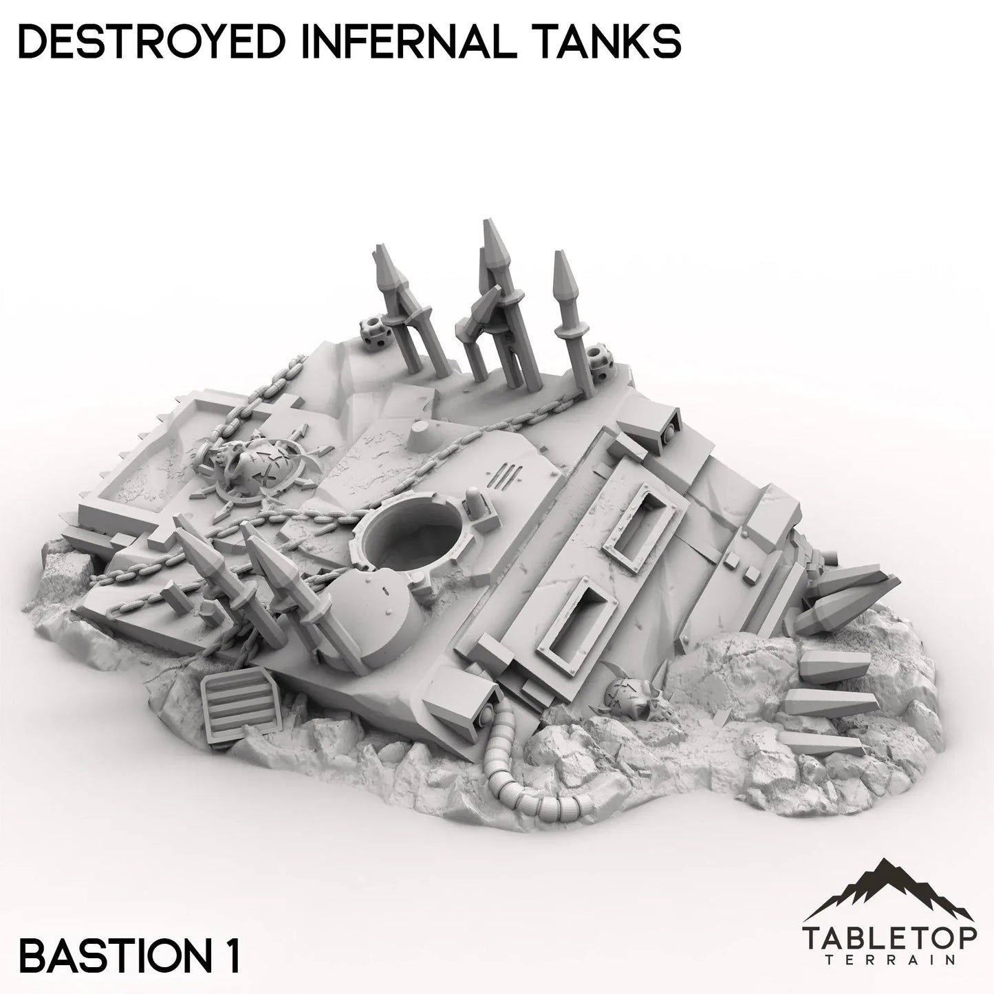 Destroyed Infernal Tanks