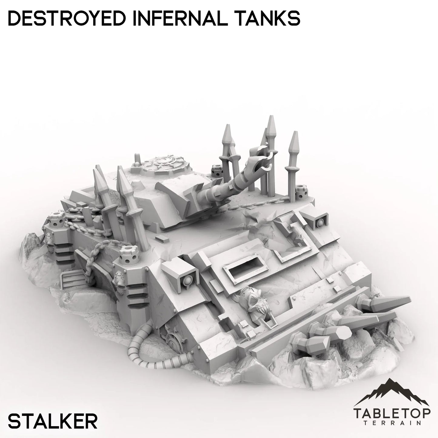 Destroyed Infernal Tanks