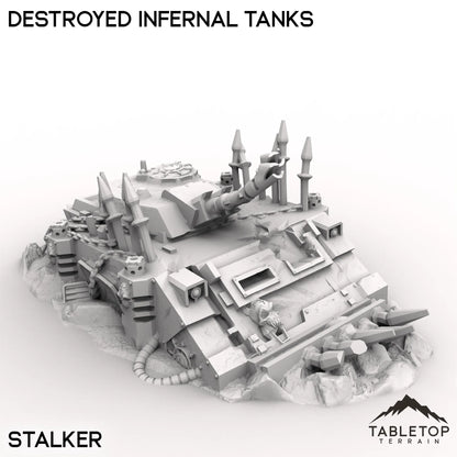 Destroyed Infernal Tanks