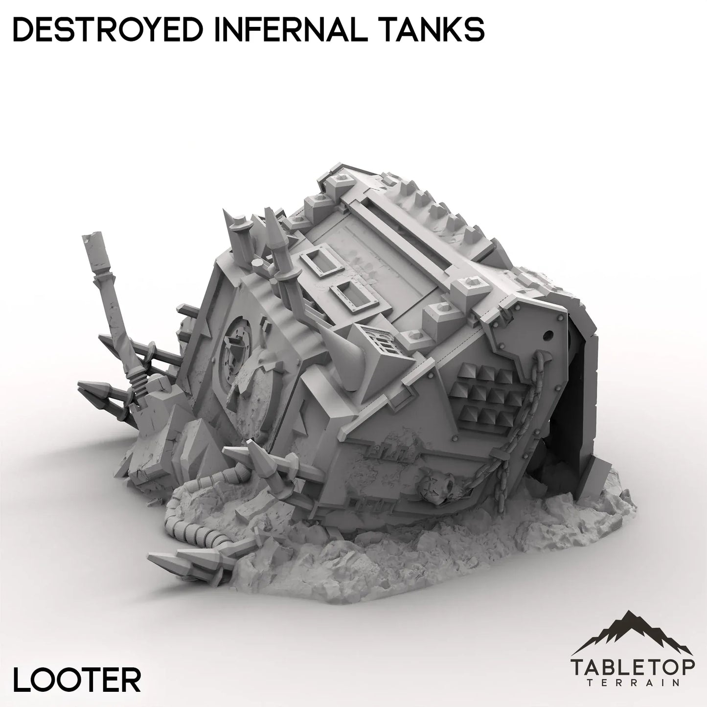 Destroyed Infernal Tanks