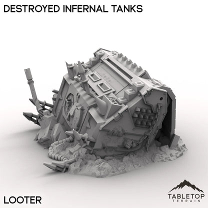 Destroyed Infernal Tanks