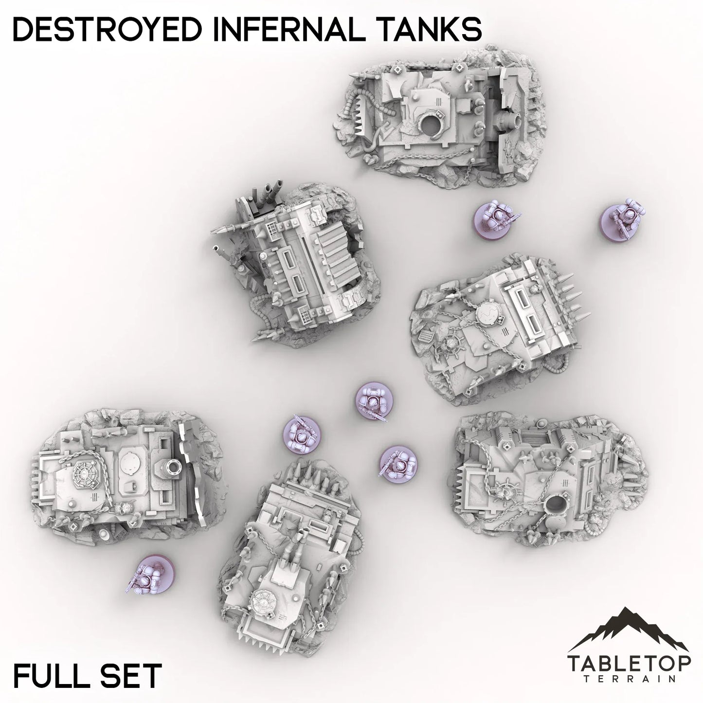 Destroyed Infernal Tanks