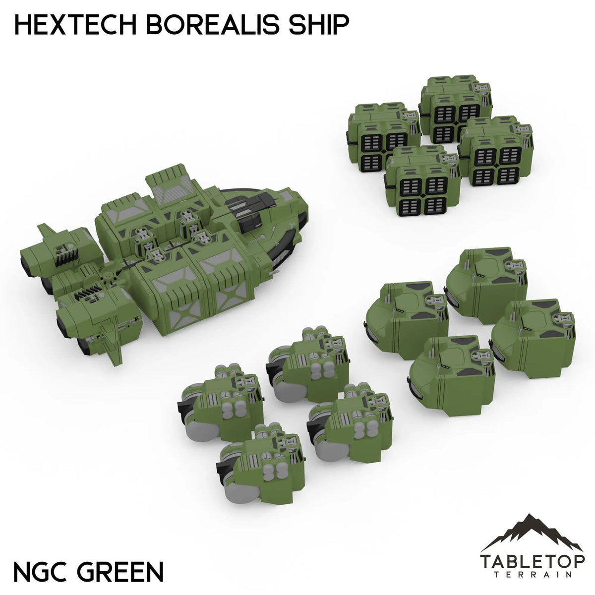 HEXTECH Borealis Ship- 6mm