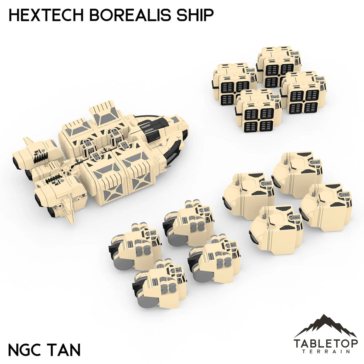 HEXTECH Borealis Ship- 6mm