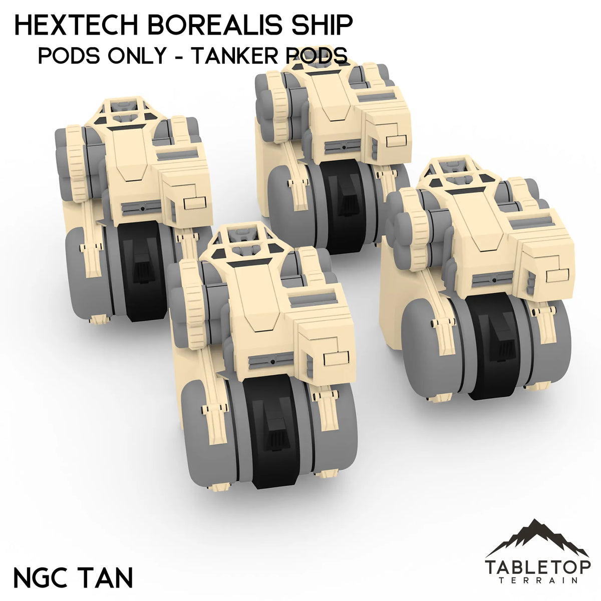 HEXTECH Borealis Ship- 6mm