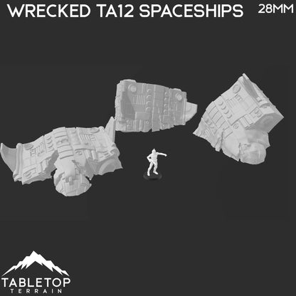 TA12 Wrecked Spaceships