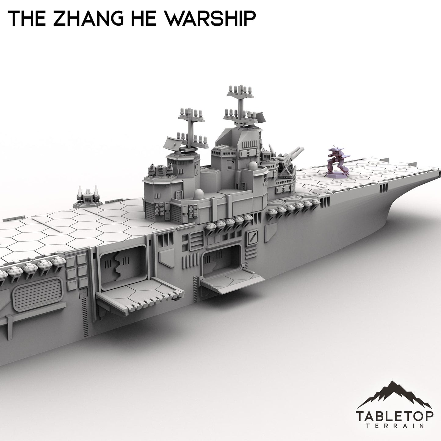 The Zhang He Warship