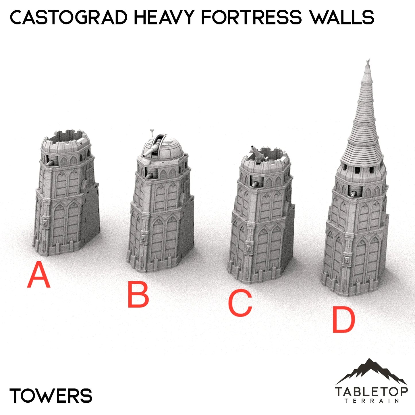 Castograd Heavy Fortress Walls