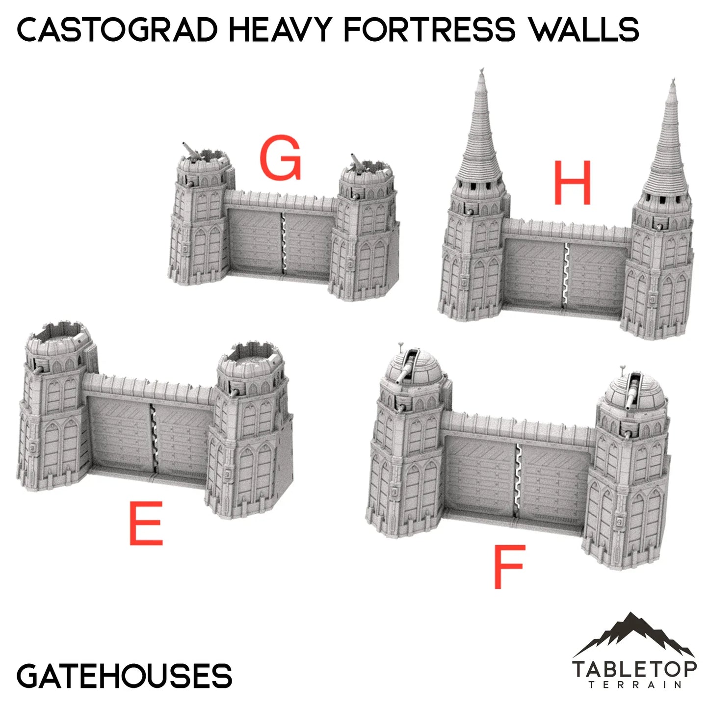 Castograd Heavy Fortress Walls