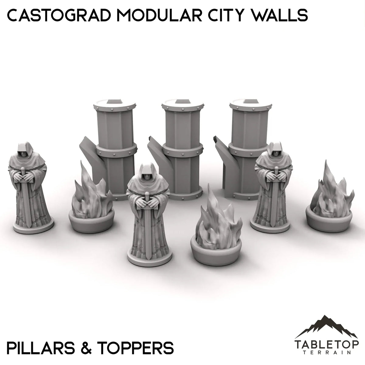 Castograd Modular City Walls