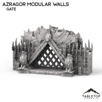 Azragor Modular Walls + Gate - Kingdom of Azragor