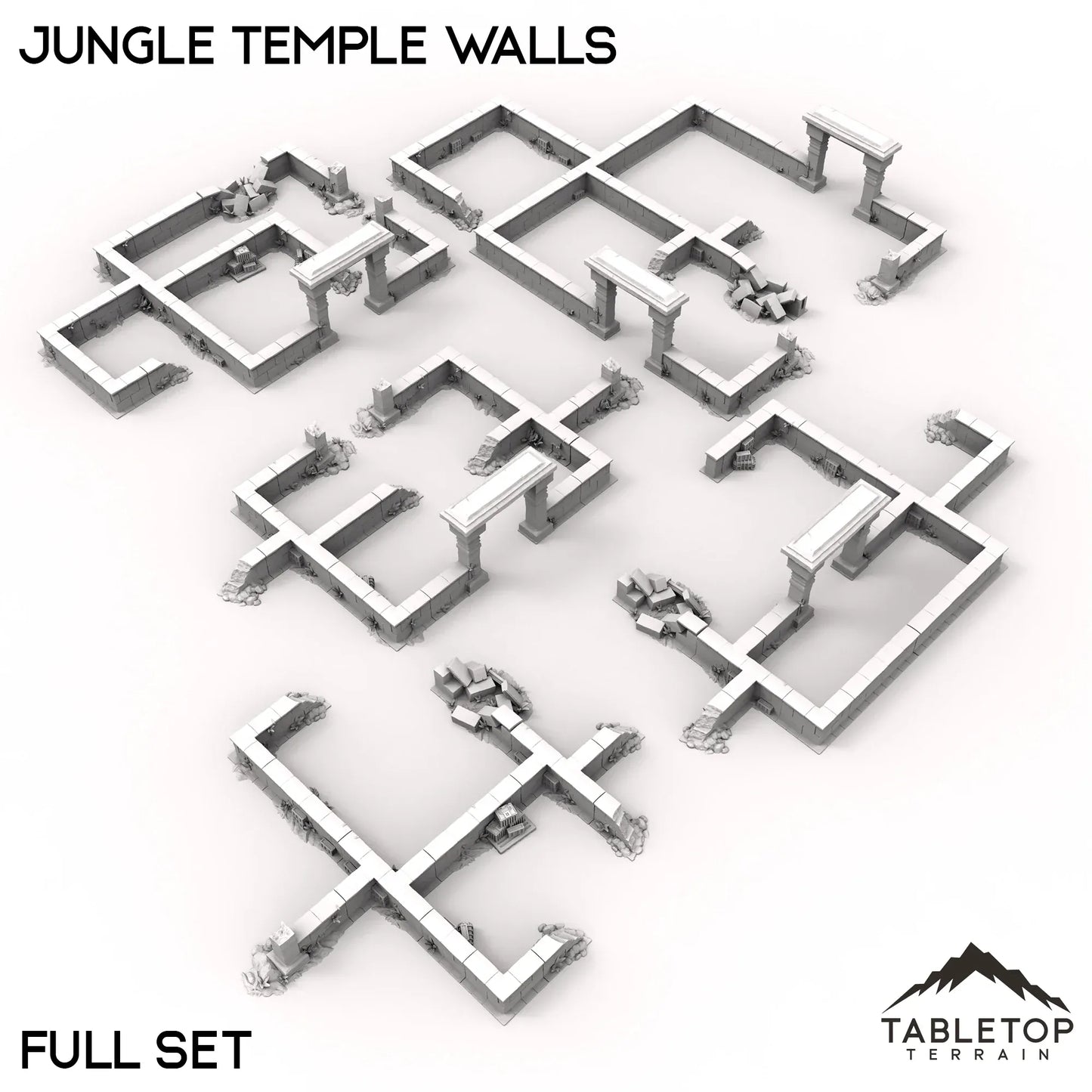 Jungle Temple Walls