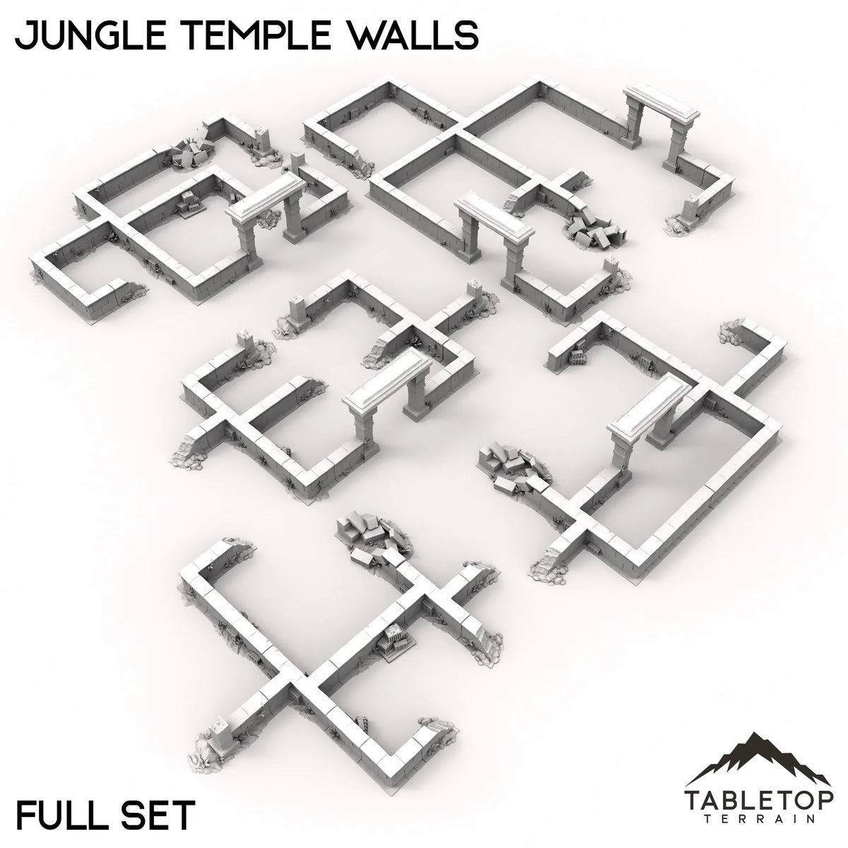 Jungle Temple Walls