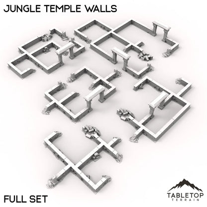 Jungle Temple Walls