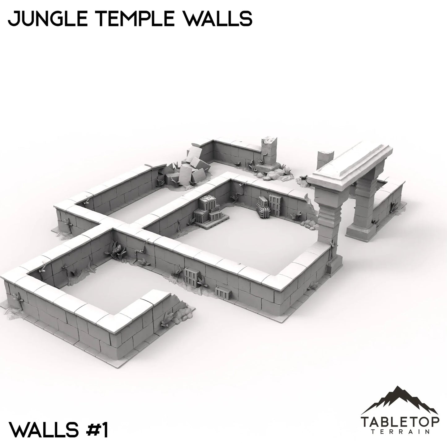 Jungle Temple Walls