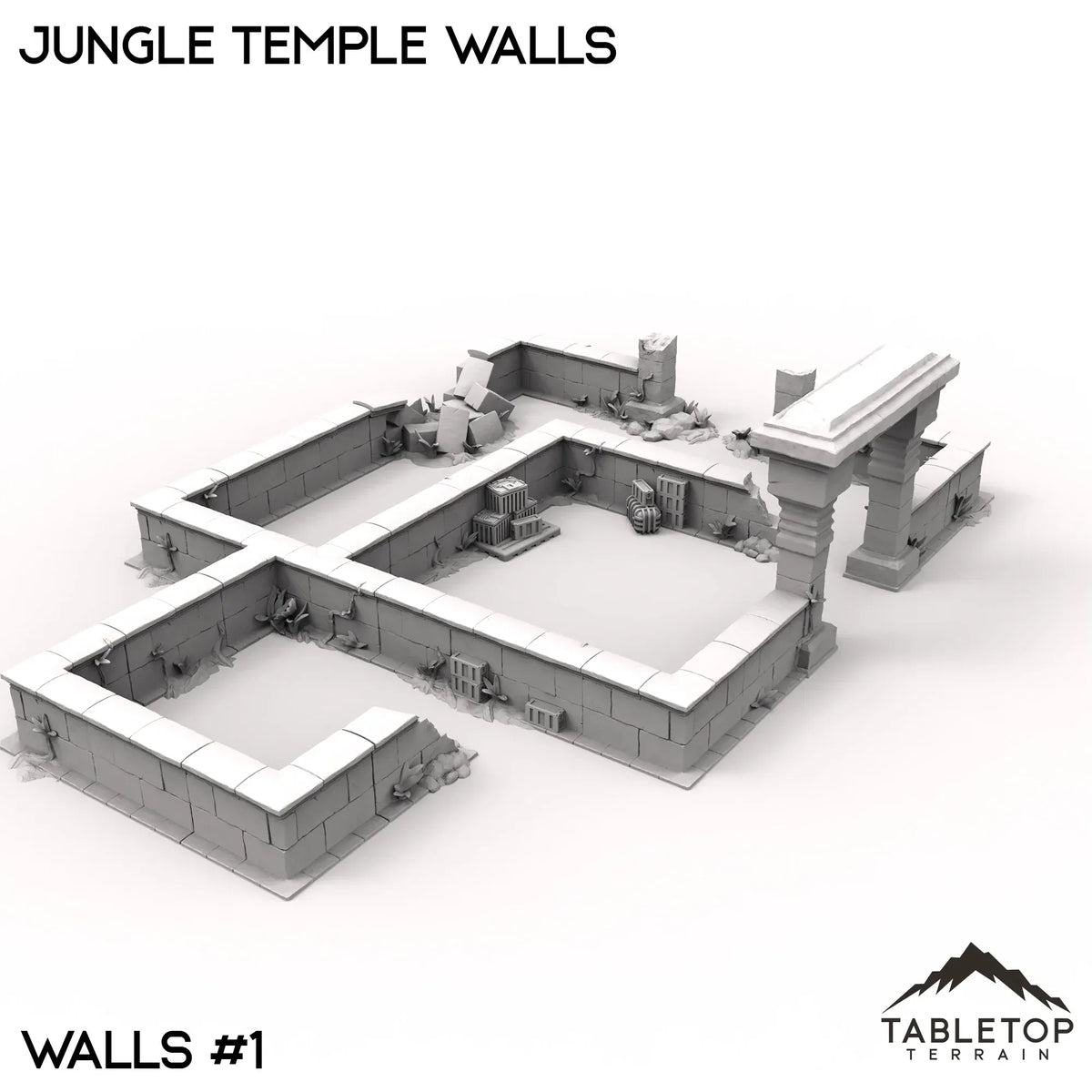 Jungle Temple Walls