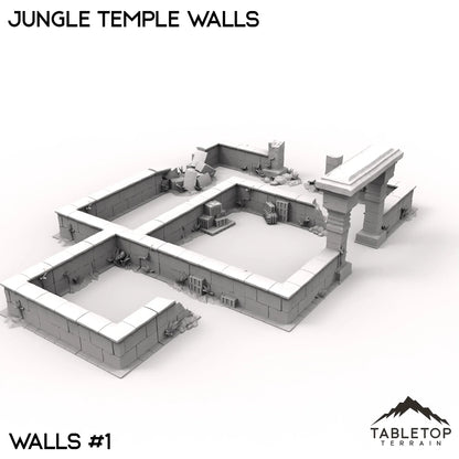 Jungle Temple Walls
