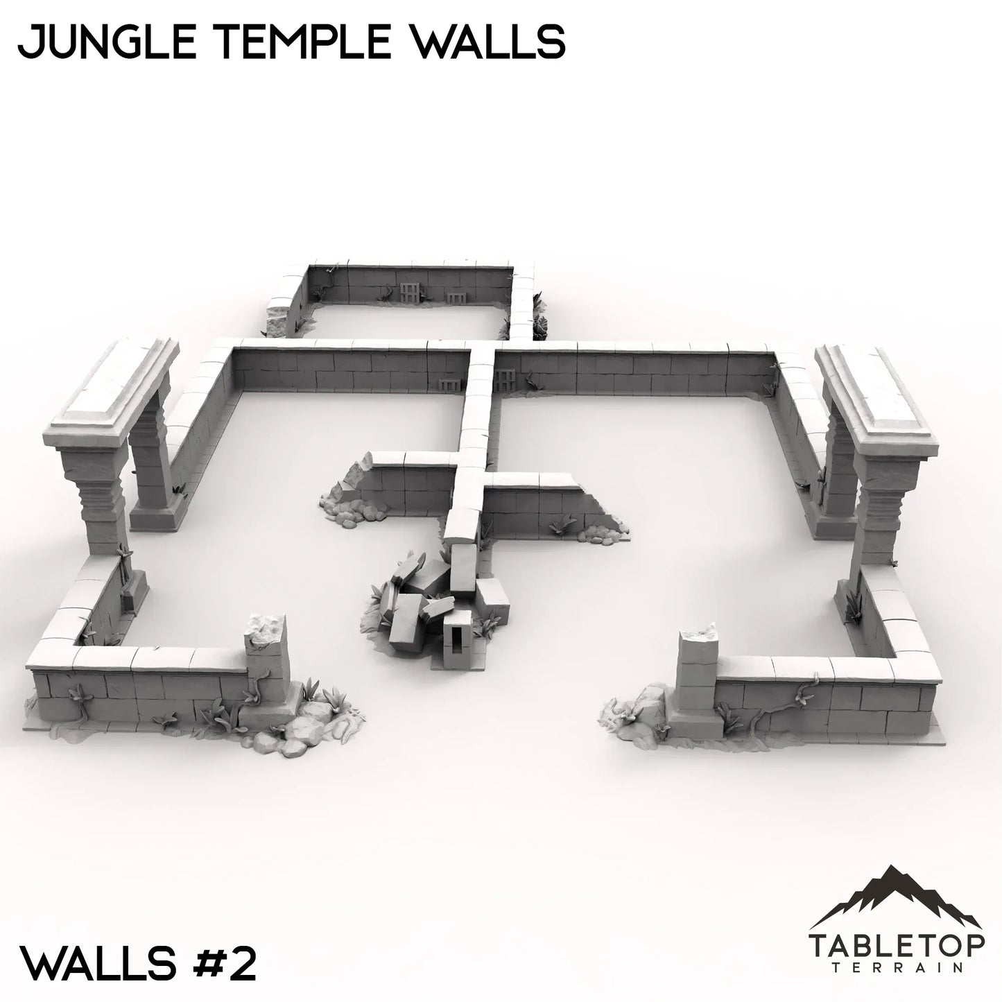 Jungle Temple Walls