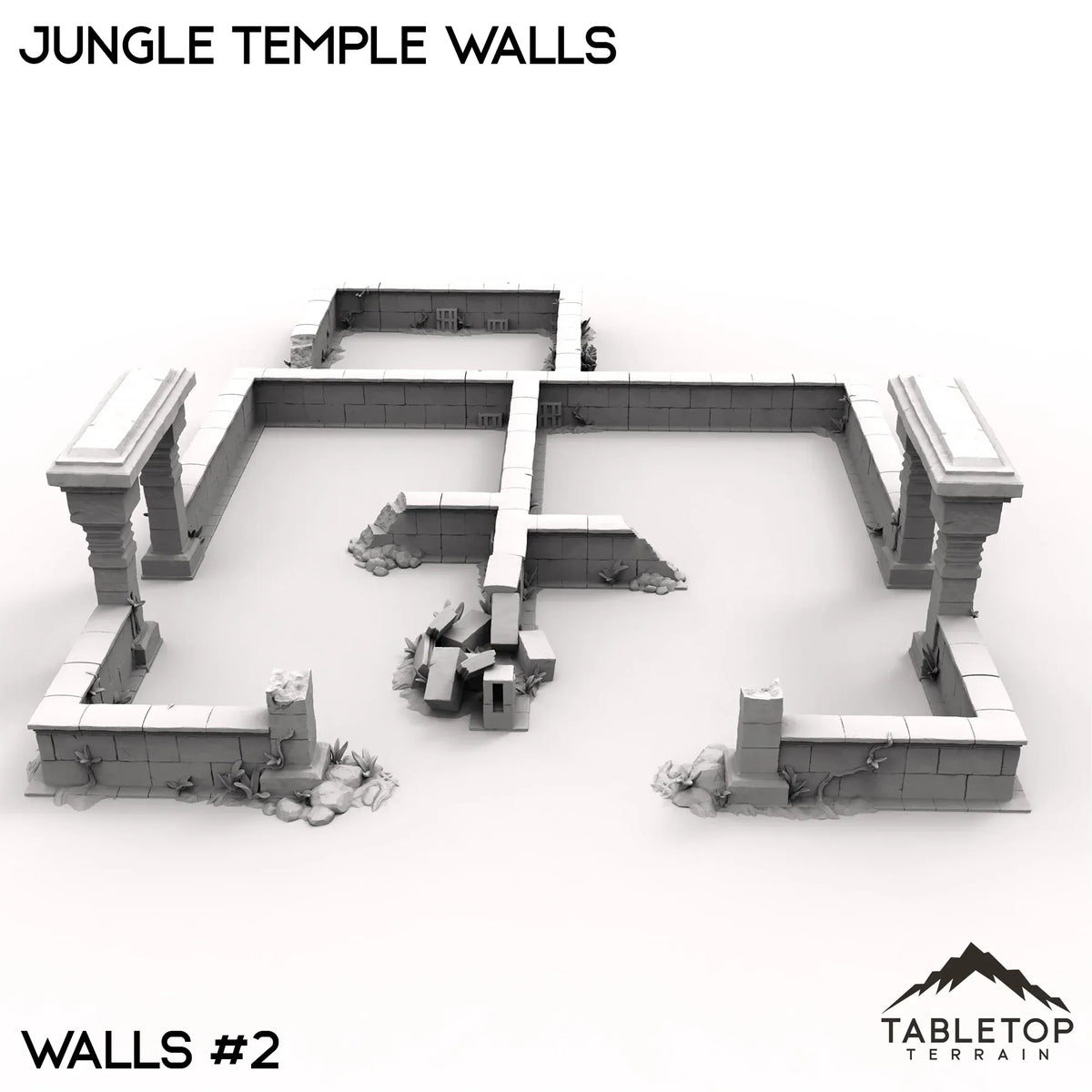 Jungle Temple Walls