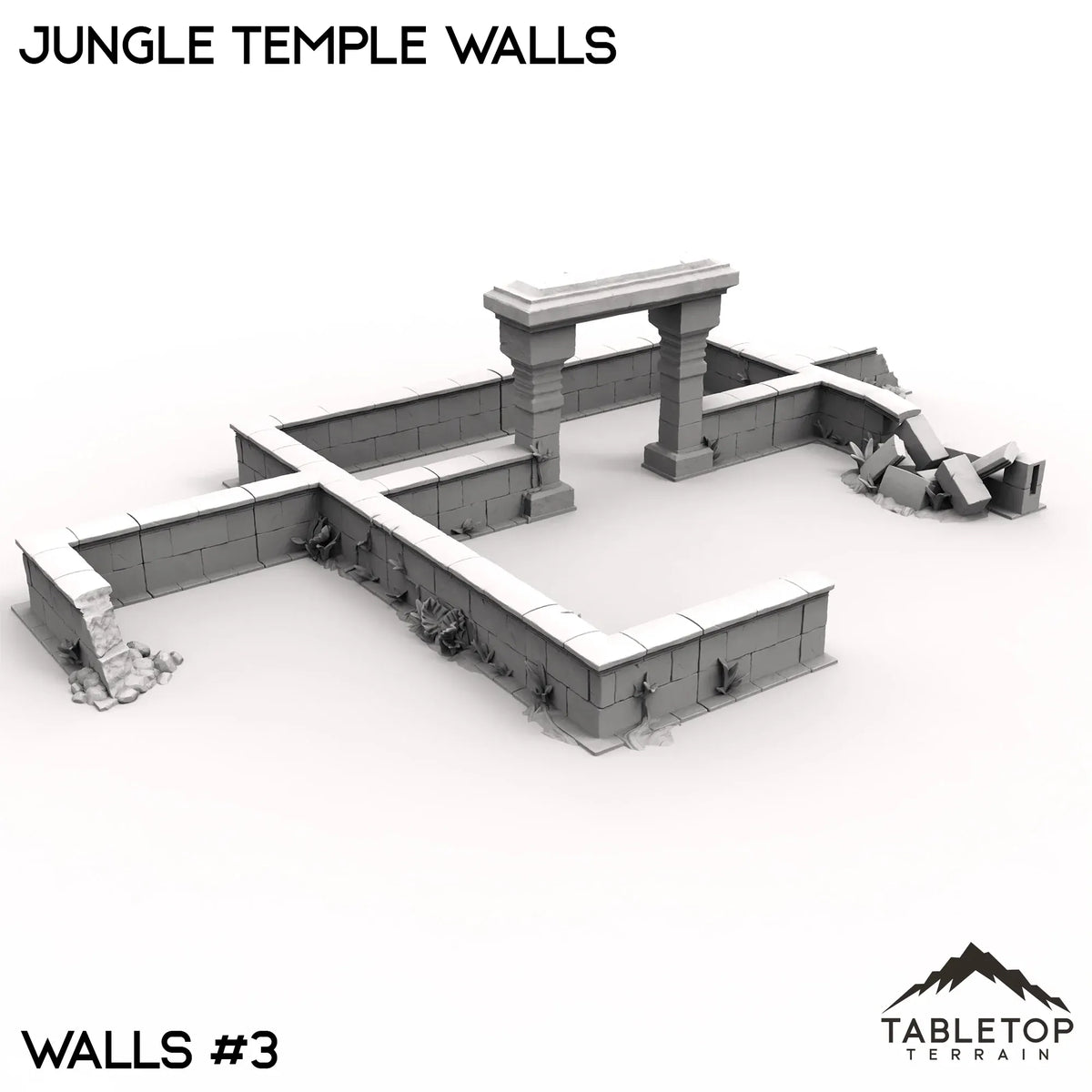 Jungle Temple Walls