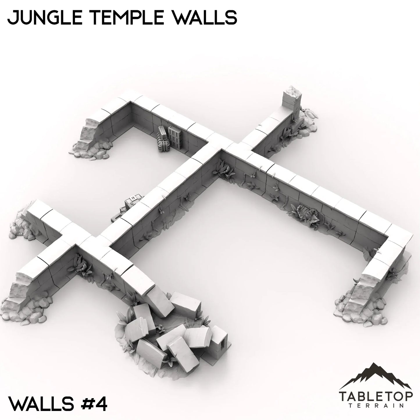 Jungle Temple Walls