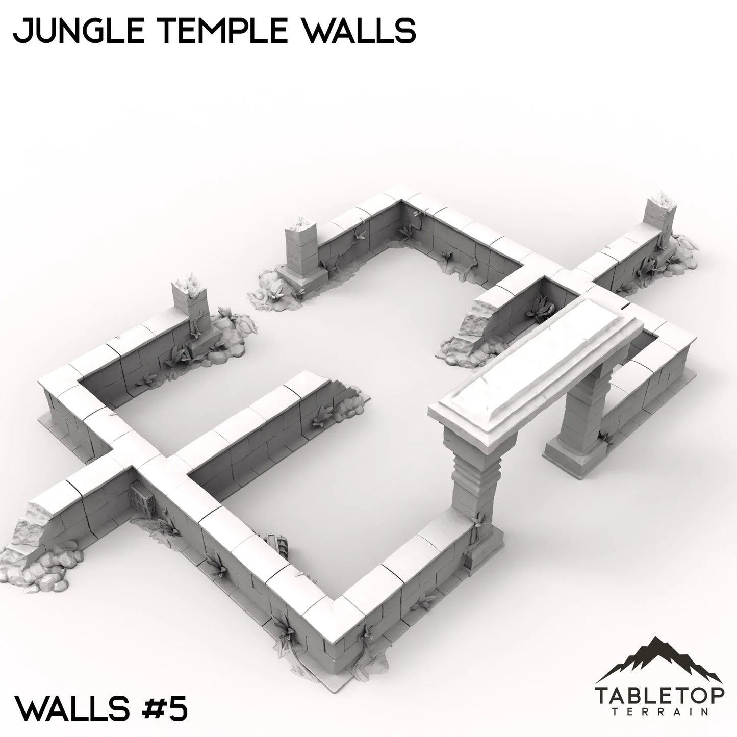 Jungle Temple Walls
