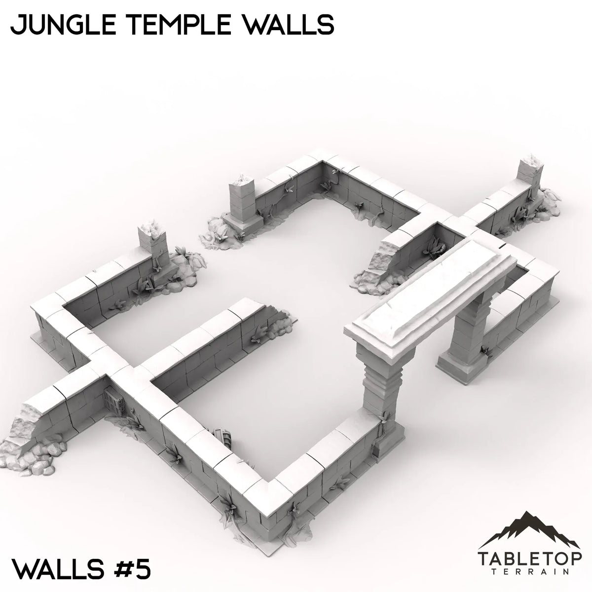 Jungle Temple Walls