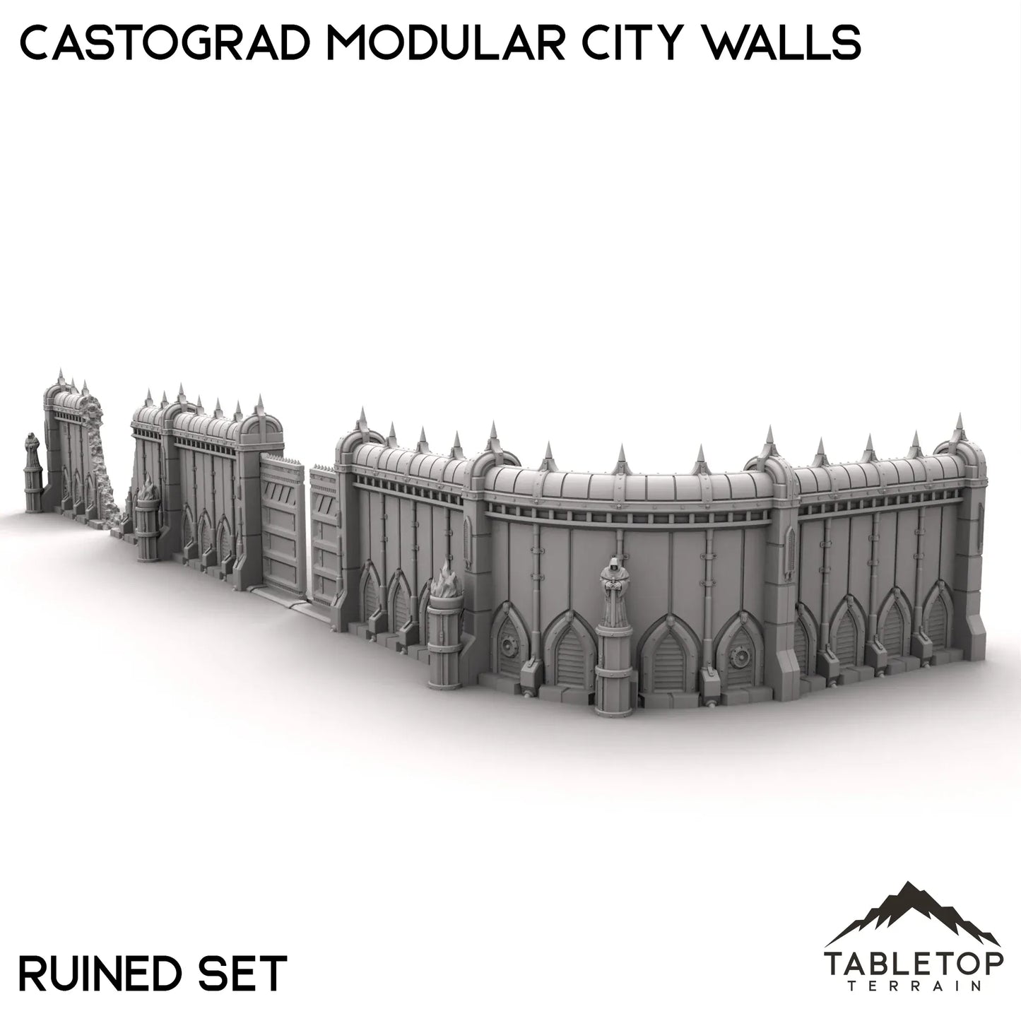 Castograd Modular City Walls
