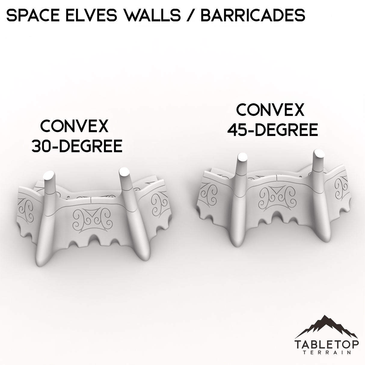 Space Elves Walls / Barricades